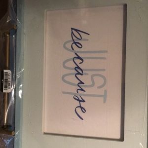 Photo saying picture frame